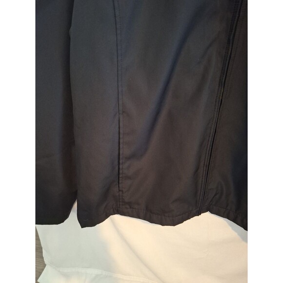 STRUCTURE Men's Black Zip-Up Windbreak Jacket Size XXL - Picture 4 of 10